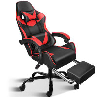 Inbox Zero Reclining Ergonomic Faux Leather PC & Racing Gaming Chair with Fireproof Certification