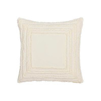 Dakota Fields Cirone 16" Square Decorative Throw Pillow Cream
