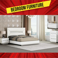 White Modern Bedroom Set Sale !!