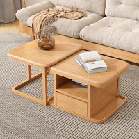 RARLON Modern simple solid wood coffee table.