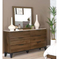 Cozzy Design Guethre 6 - Drawer Dresser with Mirror