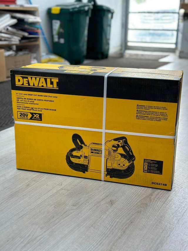 DEWALT 20V MAX Lithium-Ion Cordless Brushless Deep Cut Band Saw (Tool-Only) - BNIB @MAAS_COMPUTERS in General Electronics in Toronto (GTA) - Image 2