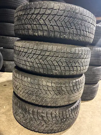 Used 245/65/17 Michelin X-Ice Snow SUV Tires And 5X120 Steel Rims For $299 Firm