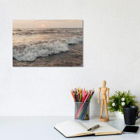 East Urban Home The Waves - Wrapped Canvas Print