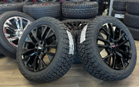 2023 GMC Denali rims Chevy High-country, Toyo Open Country RT tires