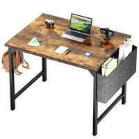 Ebern Designs Modern Rustic Office Desk - Versatile Workspace Solution For Home And Office