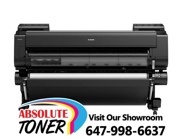 $234.64/month. NEW Canon ImagePrograf Pro-6100S 60 inch 500GB HD 8-Color Plotter Large Wide Format Printer Drawing in Printers, Scanners & Fax in Ontario