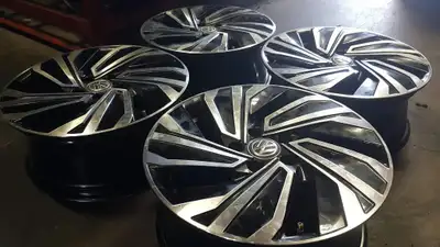 17 inch VW Volkswagen Golf Jetta ~~~ ORIGINAL 5x112mm RIMS ~~~ New/USED tires available @EXTRA cost if needed