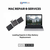 Mac Repair and Services - Battery Replacement for Macbook Pro and Macbook Air Models!!!