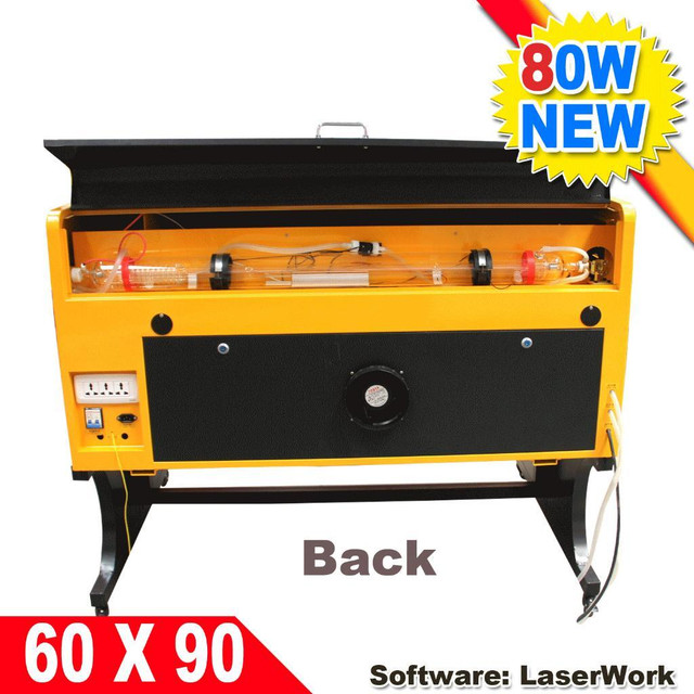 .Laser Engraver Cutter 6090 CO2 Laser Engraving Cutting Machine 80W Laser Tube 130154 in Other Business & Industrial in Toronto (GTA) - Image 3