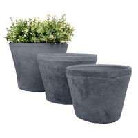 Gracie Oaks Alsen 3 - Piece Terracotta Pot Planter Set