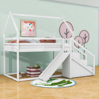 Harper Orchard Maddocks Kids Twin Over Twin Bunk Bed