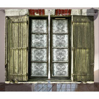 Homlpope Curtains, Living Room Bedroom Window Drapes 2 Panel Set, 108" X 84"