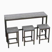 Latitude Run® Guynell 60.32" Console Table and Stool Set