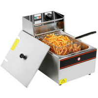 Commercial Electric Deep Fryer Single Tank  - FREE SHIPPING