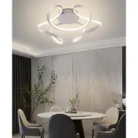 Wrought Studio Dimmable LED Modern Ceiling Light With Remote Control, 3000K-6000K Three Color Dimmable Ceiling Light, Su