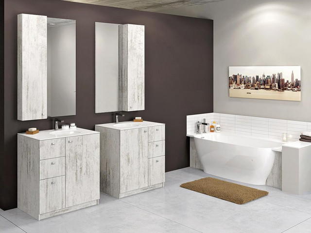 Vanico-Maronyx Bath Vanity, Arkitek Single or Double Sink ( Made in Canada ) Completely Customizable in Cabinets & Countertops - Image 3