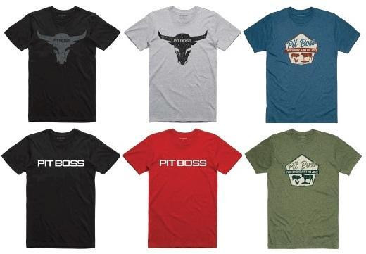 All-New Pit Boss® Men’s Collection Logo T-Shirt in 6 Colors and 6 Sizes in BBQs & Outdoor Cooking