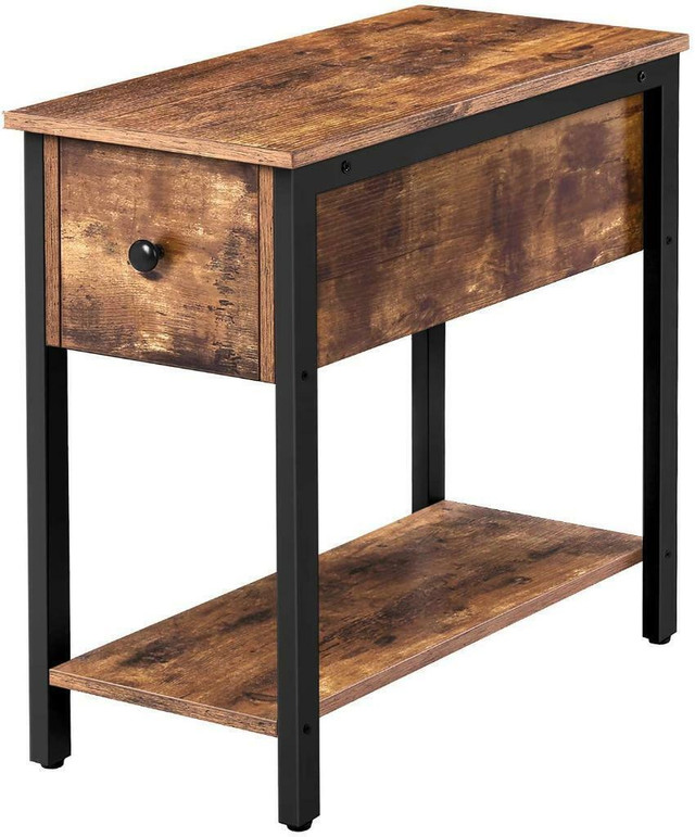 NEW RUSTIC 2 TIER NIGHTSTAND & END TABLE S3078 in Other Tables in Alberta