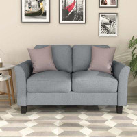 Ebern Designs 45.1" Flared Arm 2-Seat Sofa