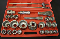 NEW SAE 26 PCS 3.4 IN & 1 IN IMPACT SOCKET SET WRENCH 1 & 3/4 SSKIT26