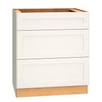 Made to Order by Dwelling Livingston 30" W X 34.5" H X 24" D Fully Assembled 3-Drawer Base Cabinet