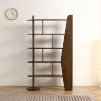 RARLON Modern light luxury simple solid wood bookshelf