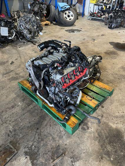 AUDI S5  4.2 2009 2010 2011 2012 ENGINE WITH TRANSMISSION 4.2 in Engine & Engine Parts