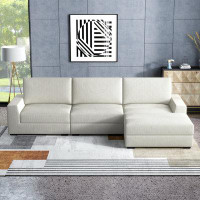 Latitude Run® 3 - Piece Upholstered Sectional With Chaise