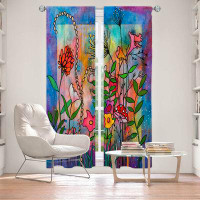 East Urban Home Lined Window Curtains 2-Panel Set For Window Size From Wildon Home� By Kim Ellery - Enchantment