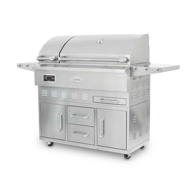 Louisiana Grills ™ Estate Series 860 sq in 304 Stainless Steel Pellet Grill w/ Full Lower Cabinet- LG ESTATE 860C in BBQs & Outdoor Cooking