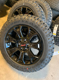 2023 GMC Sierra / Chevy Silverado rims and Goodyear Duratrac tires