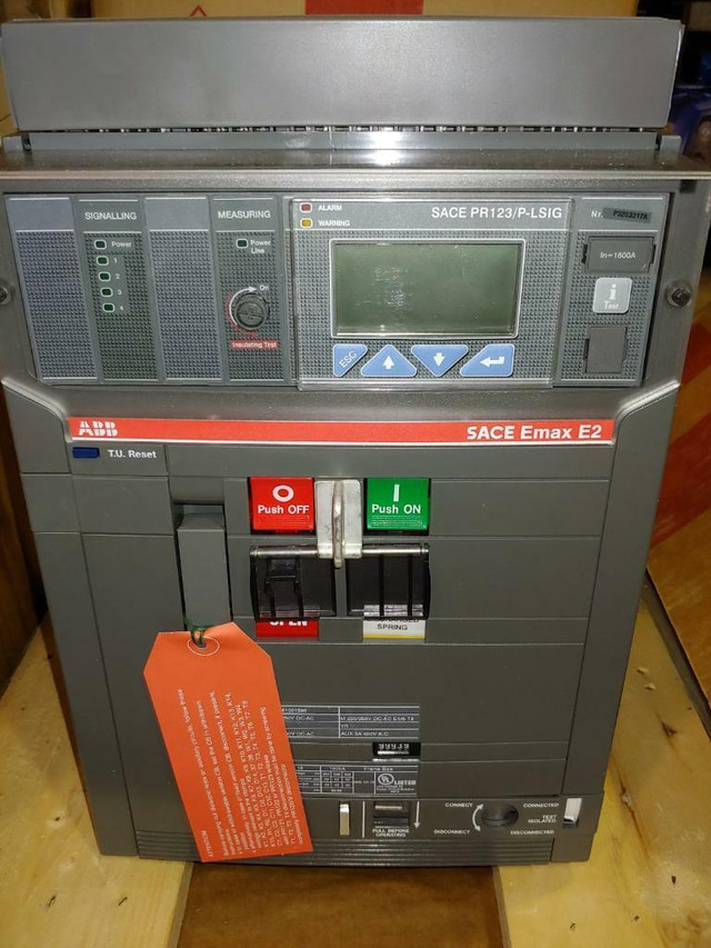 ABB SACE EMAX CIRCUIT-BREAKER E2B-A 1600A in Other Business & Industrial