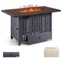 Latitude Run® Janyne Fire Pit Table