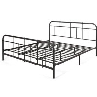 Alwyn Home Dozier Iron 14" Bed Frame