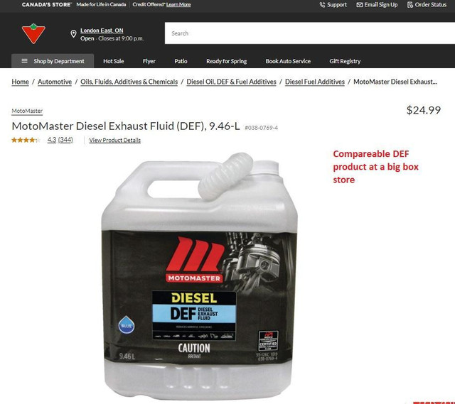 NEW ADBLUE DEF DIESEL EXHAUST FLUID --  Can reduce exhaust emissions by 85%  -- 10KG only $12.95 in Other - Image 2