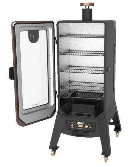 Vertical Smokers- Pit Boss® Wood Pellet Smoker - Copperhead 3 Series, 901 sq in bbq  BBV3P1 in BBQs & Outdoor Cooking - Image 3