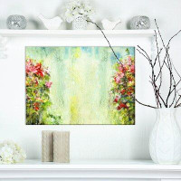 Made in Canada - East Urban Home 'Floral Still Life with Roses' Print on Wrapped Canvas
