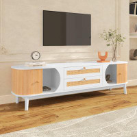 Latitude Run® Rattan TV Stand For Tvs Up To 75''