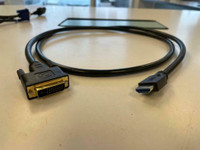 UNIWAY Pembina Location HDMI TO DVI, DVI TO HDMI CABLE FOR SALE! $15