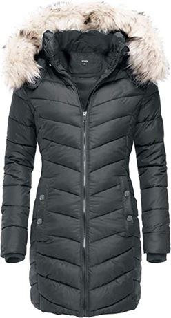 XXL - NUTEXROL Women's Winter Warm Parka Coats Jackets Mid Length Outerwear in Women's - Tops & Outerwear in Ontario