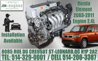 Moteur Honda Element 2003 2004 2005 2006 2007 2008 2009 2010 2011, Honda Element Engine K24A Motor