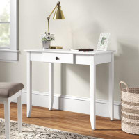 Three Posts Laub Home Office Solid Wood Desk