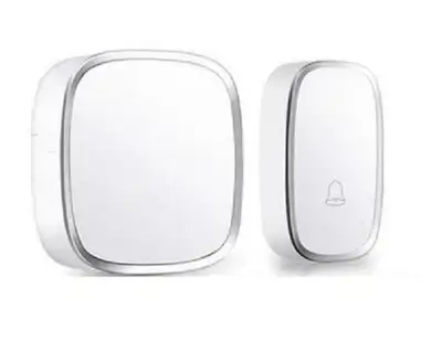 Promotion!  eGALAXY ® WIRELESS DOORBELL KIT WITH 1 CHIME & 1 RECEIVER 900FT WORKING RANGE (WHITE)