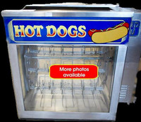 Hot dog rotisserie merchandiseer