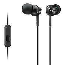 Promotion! SONY MDR-EX110AP Step-up Ex Series Earbud Headset - Black,New Open Box,Tested,$24.99(was$49.99) in Cell Phone Accessories