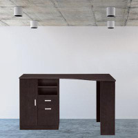 Latitude Run® Classic Office Desk With Storage
