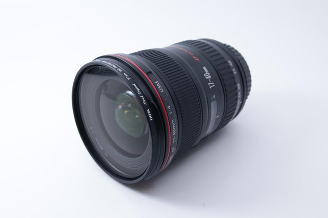 Used Canon EF 17-40mm f/4L w/ hood + filter   (ID-L1282(ND)  BJ Photo Labs- Since 1984 in Cameras & Camcorders - Image 2