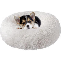 Tucker Murphy Pet™ Dog Bed For Small Medium Large Dogs, 27 Inch Calming Dogs Bed, Washable-Round Cozy Soft Pet Bed For P