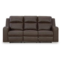 Signature Design by Ashley Lavenhorne Reclining Sofa With Drop Down Table
